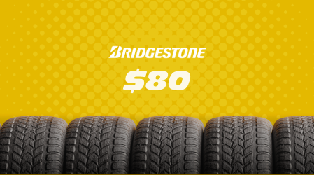 Bridgestone $80 rebate