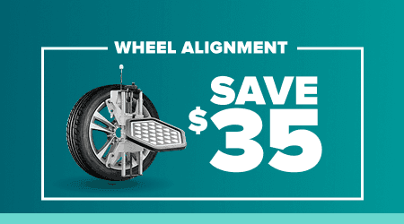 Mavis \$35 wheel alignment