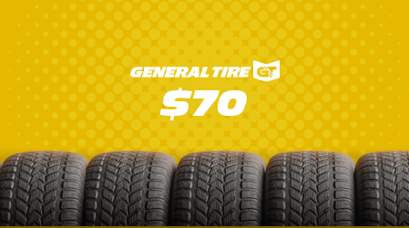 General Tire 70 Banner