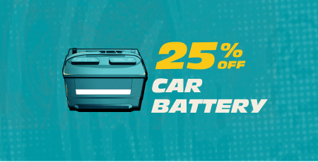 Car Battery Promo